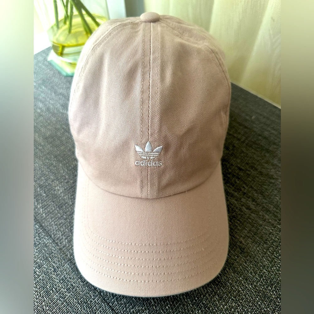 Mauve pink adidas hat